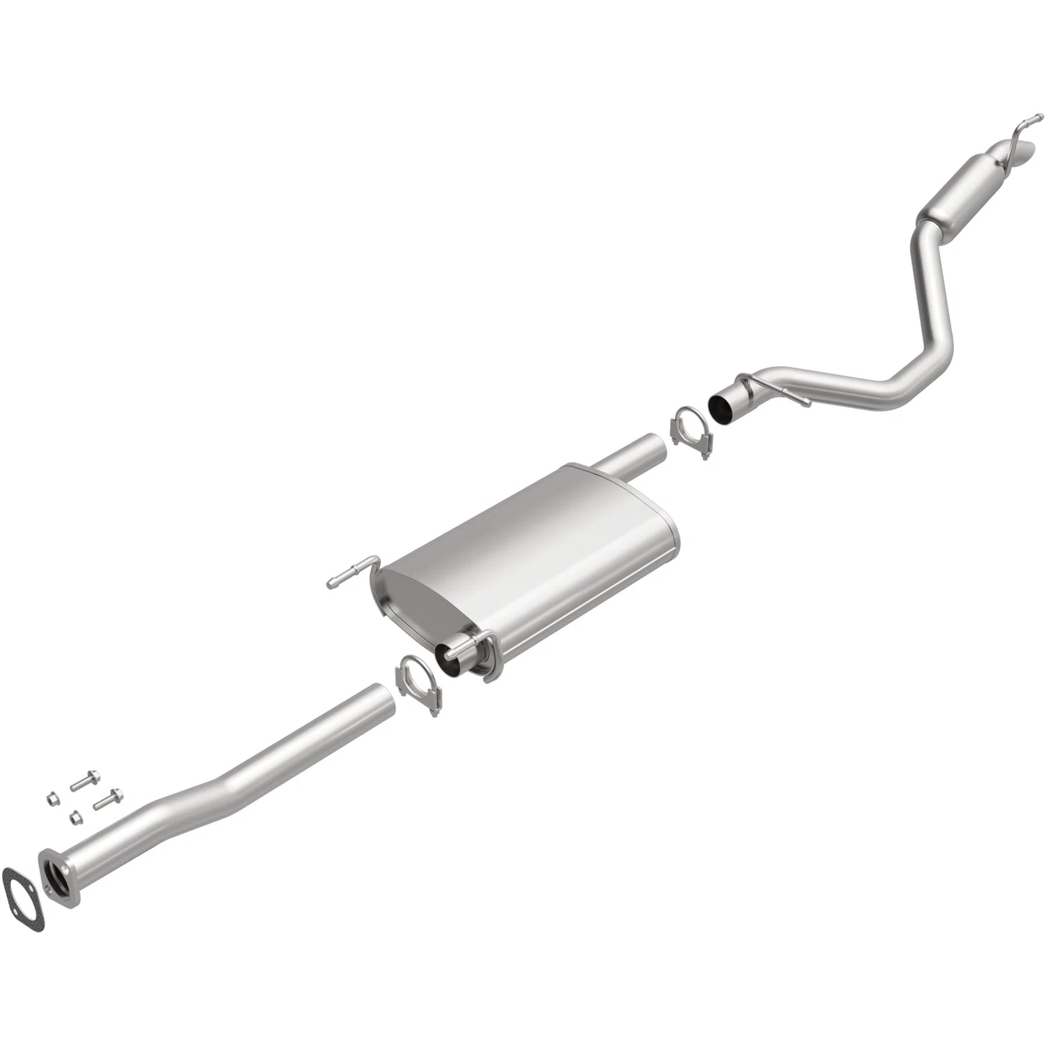 2014-2019 Toyota Highlander Direct-Fit Replacement Exhaust System 106-0780